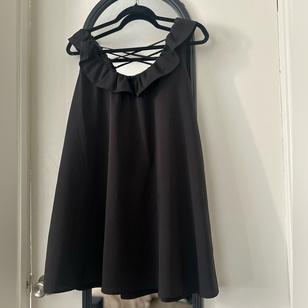 Ank Rouge Black Mini Dress